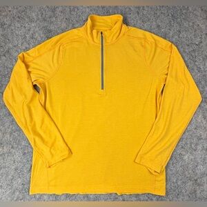 Stio‎ | 1/4 zip pullover | Golden Yellow | Men’s Size Large